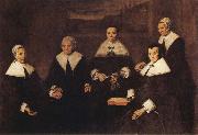 Frans Hals Regentsses of the Old Men's Almoshouse in Haarlem oil painting on canvas